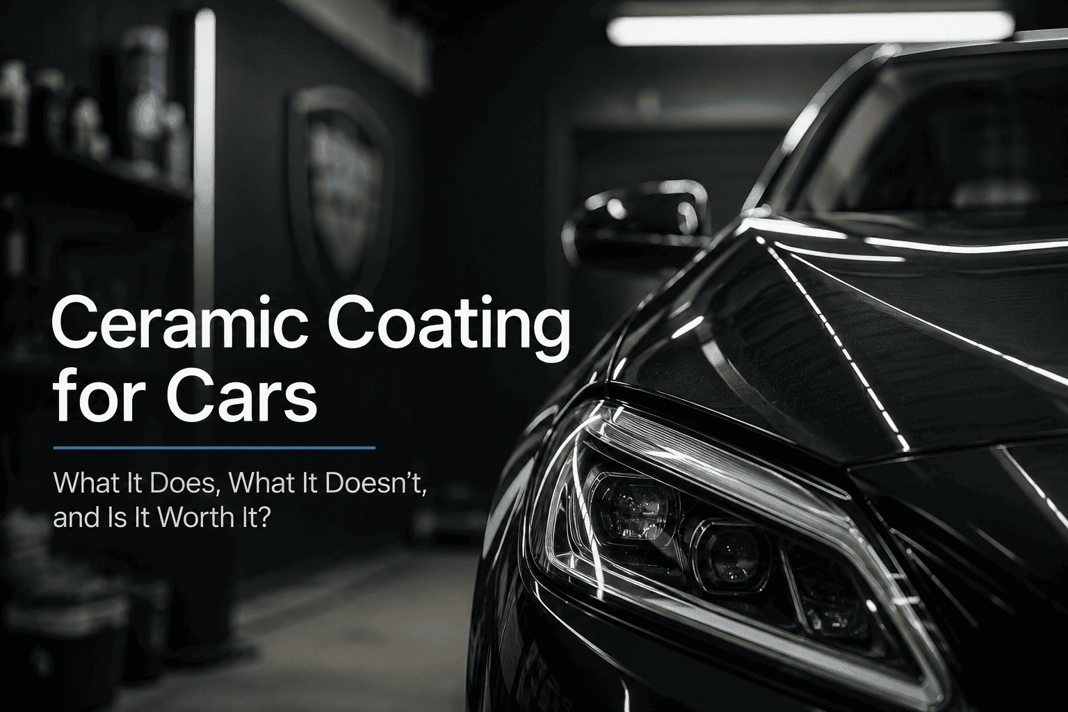 Ceramic Coating for Cars: What It Does, What It Doesn't, and Is It Worth It?