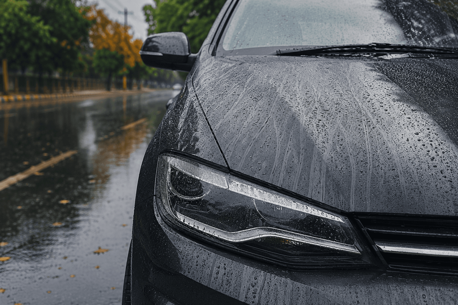 What Really Damages Car Paint During the Monsoon?